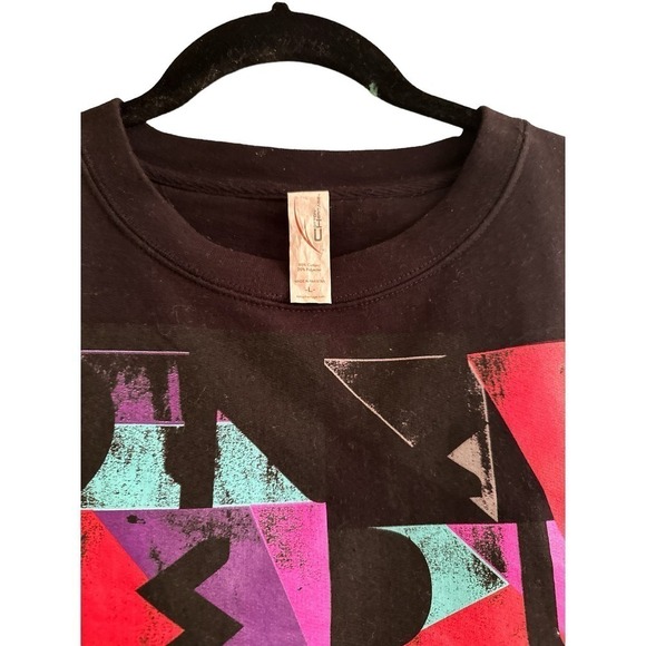 Cotton Heritage Unisex One Republic Concert Graphic Print Sweatshirt Size L - Picture 2 of 5